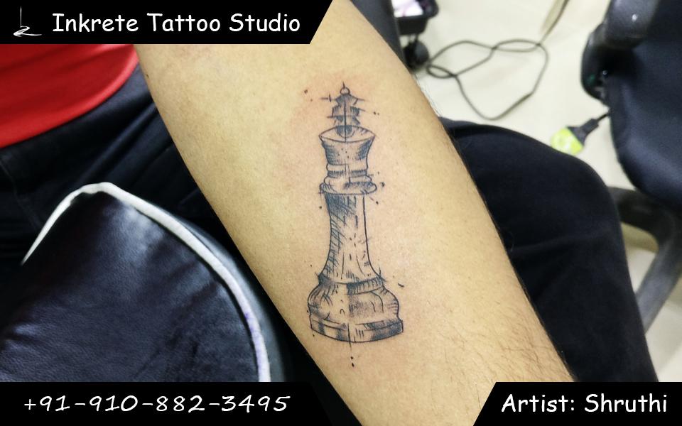 chess pawn tattoo