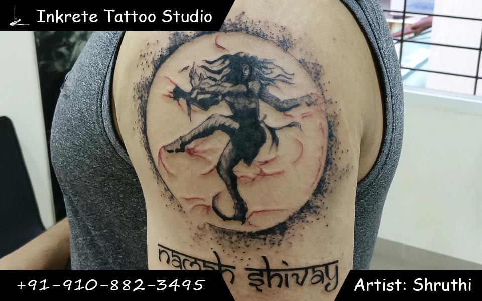 Shiva as LORD OF DANCE NATARAJA The CREATOR PRESERVER and DESTROYER of  the Universe Tattoo done by MASTER GIRISH ARYAN  Instagram