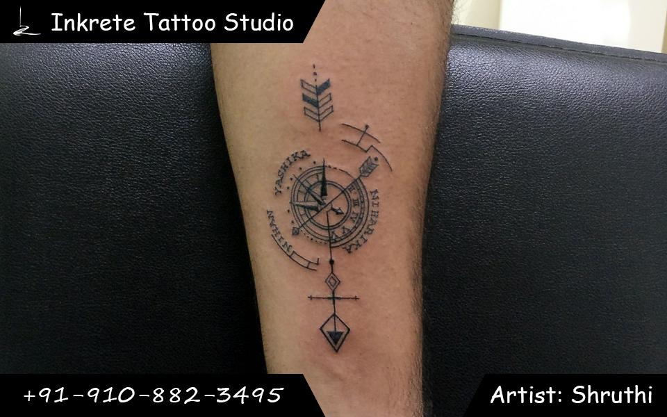 Geometric tattoo, family tattoo